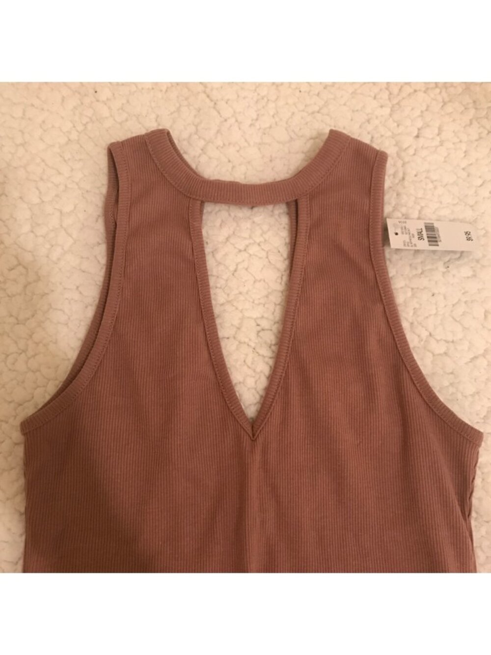 Taupe brown colored tank - Picture 2 of 2